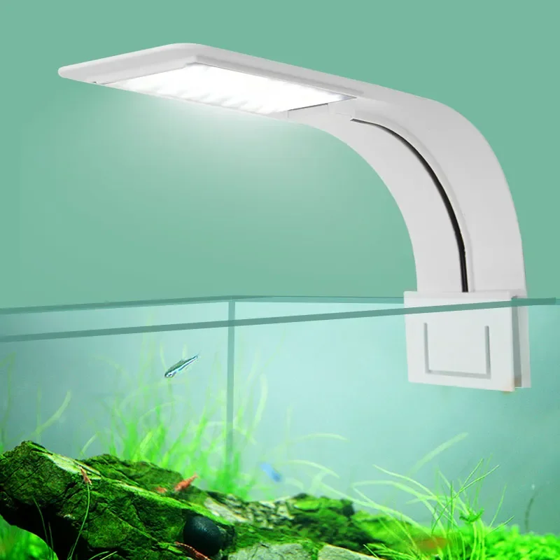 Fish In Aquarium Picture - Супертонкий светодиодный светильник для аквариума, освещение