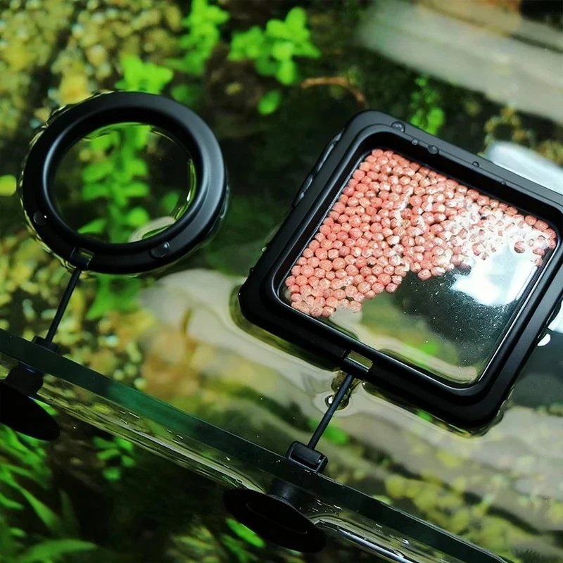 Aquarium Fish Feeder - 1/3 шт. кольцо для кормления аквариумных