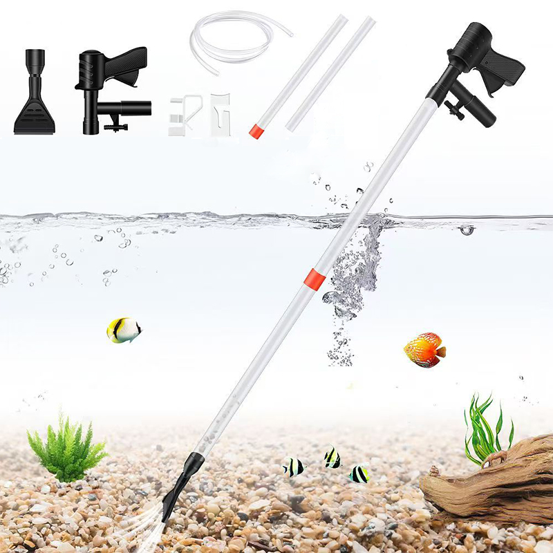 Gravel Vacuum Cleaner - Насос для замены воды в аквариуме,