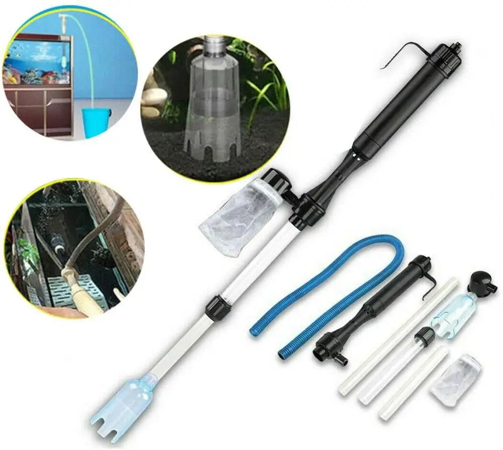 Gravel Vacuum Cleaner - Электрический водомонтажный вакуумный сифонный насос для