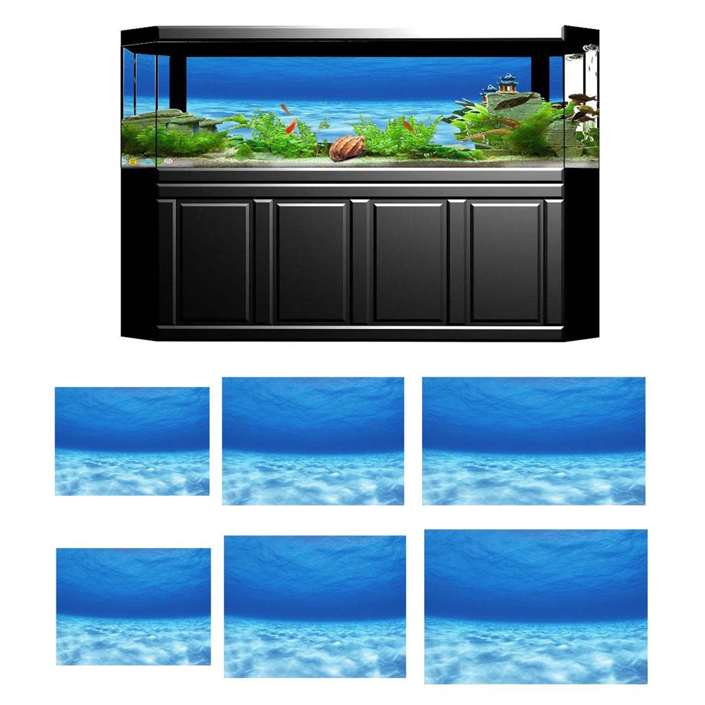 Fish In Aquarium Picture - Фон для аквариума, 3D-наклейка, декор для