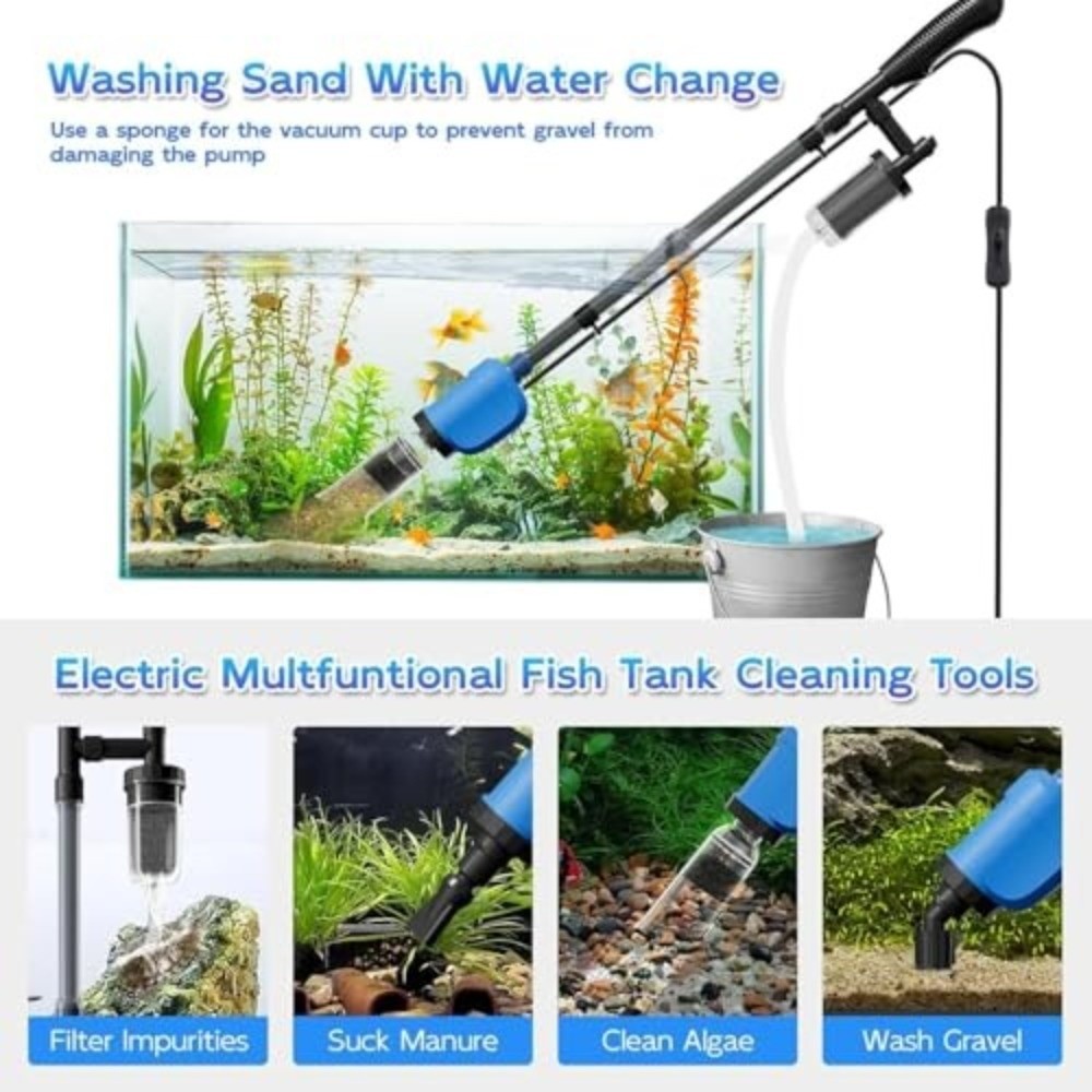 Мощный очиститель гравия для а – обзор и цена Gravel Vacuum Cleaner
