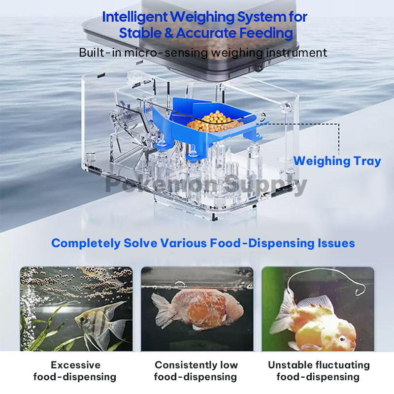 Умная автоматическая кормушка  – обзор и цена Aquarium Fish Feeder