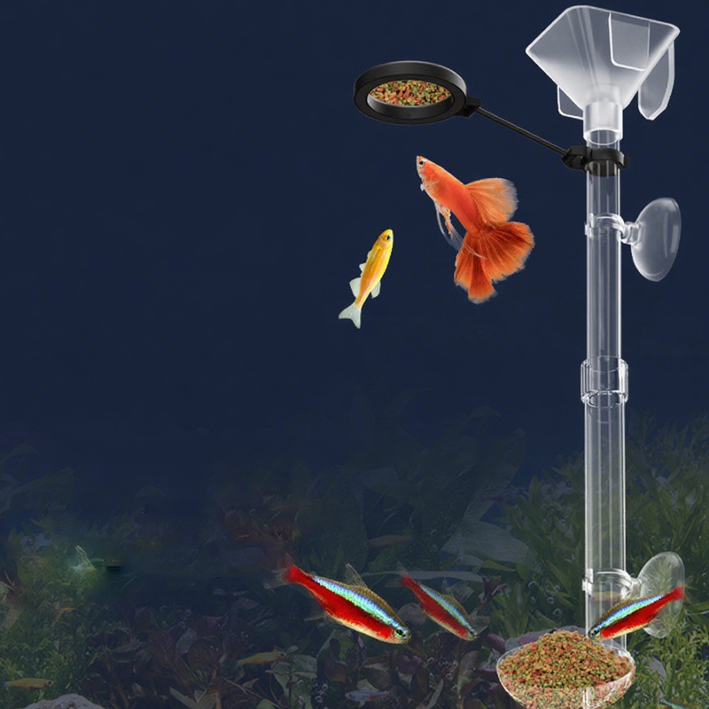 Акриловая аквариумная кормушка – обзор и цена Aquarium Fish Feeder