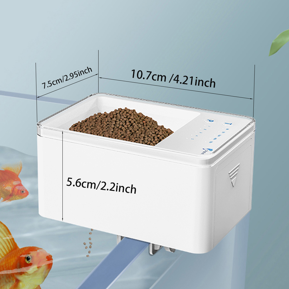 100 мл большая емкость кормушк – обзор и цена Aquarium Fish Feeder