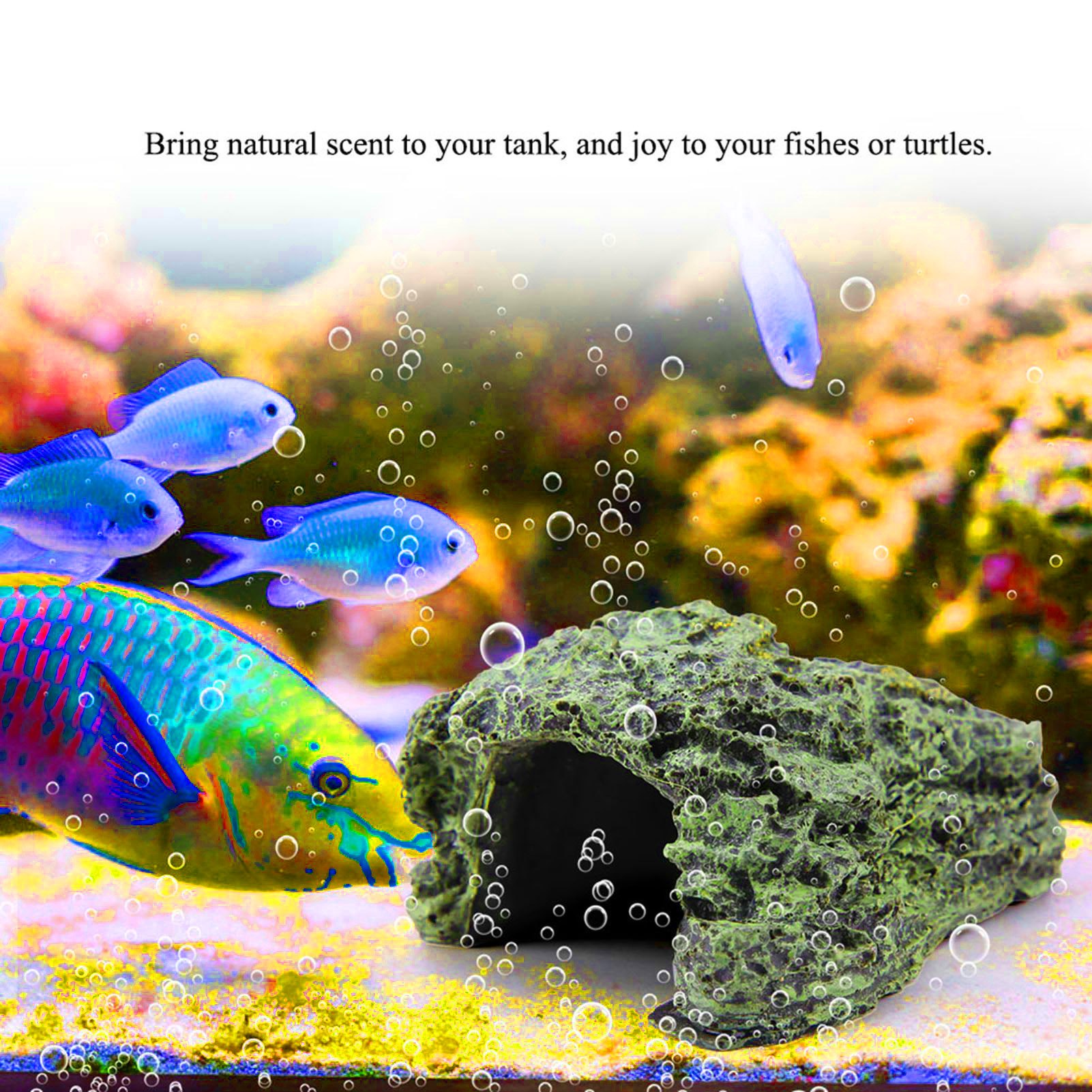 Пещера-укрытие для рептилий, м – обзор и цена Aquarium Fish Hide