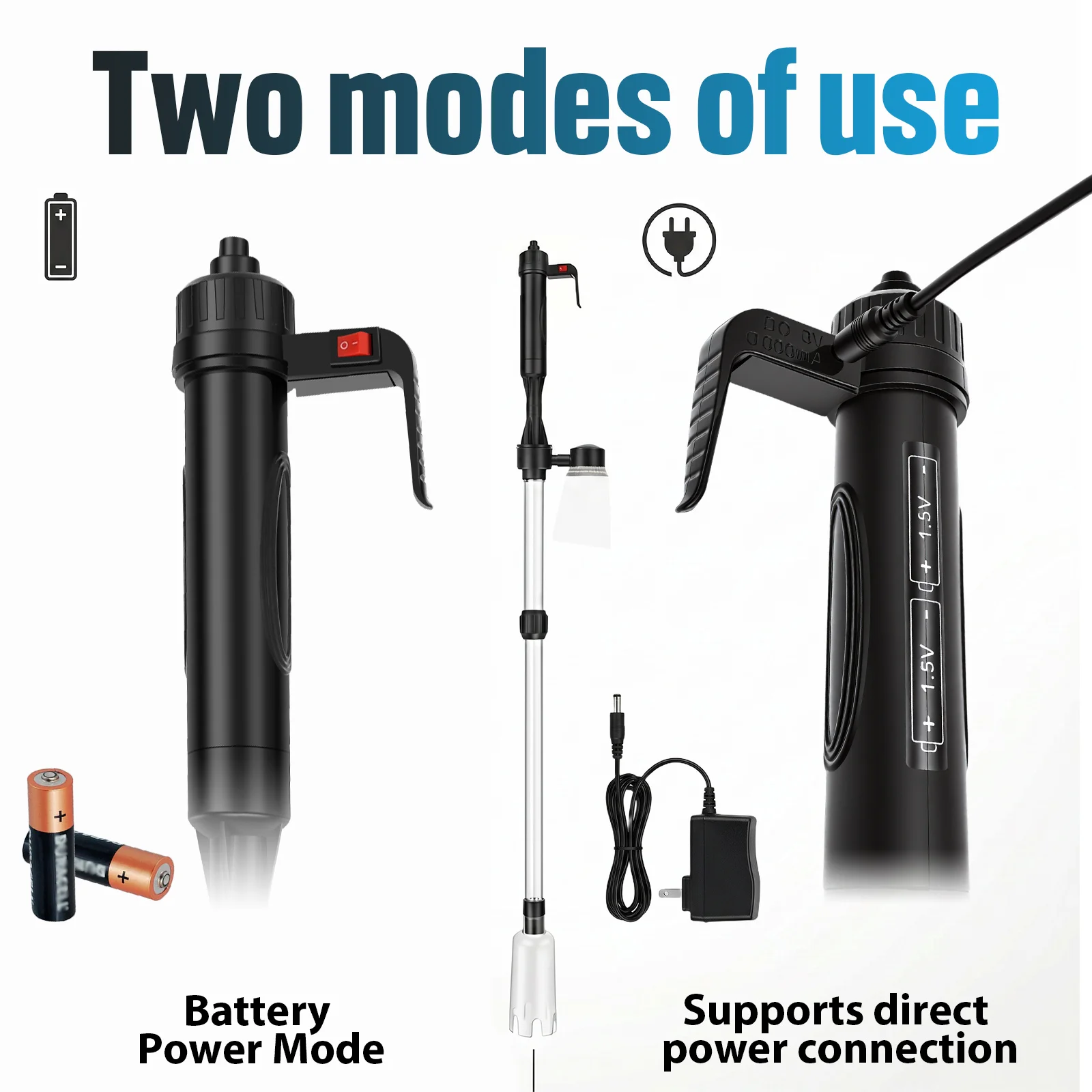 Вакуумный очиститель грунта дл – обзор и цена Gravel Vacuum Cleaner