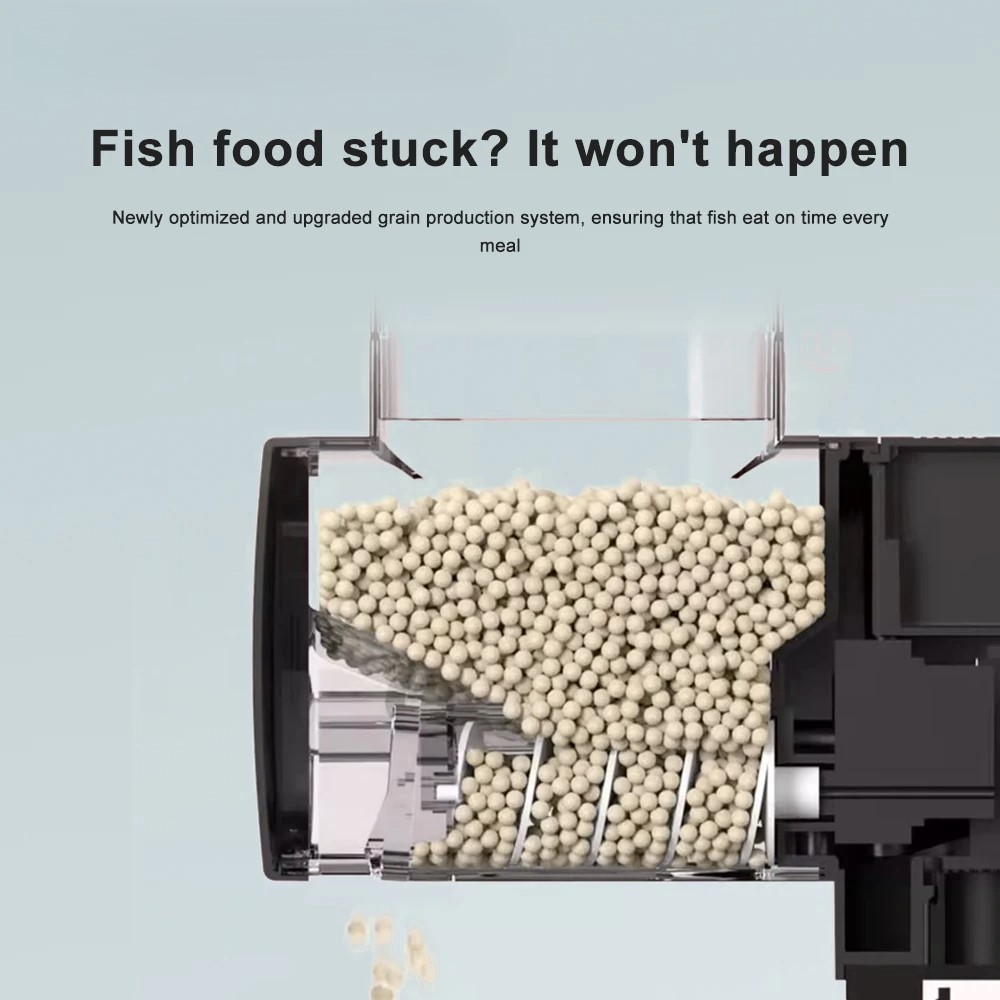 Jebao Jecod Новая автоматическ – обзор и цена Aquarium Fish Feeder