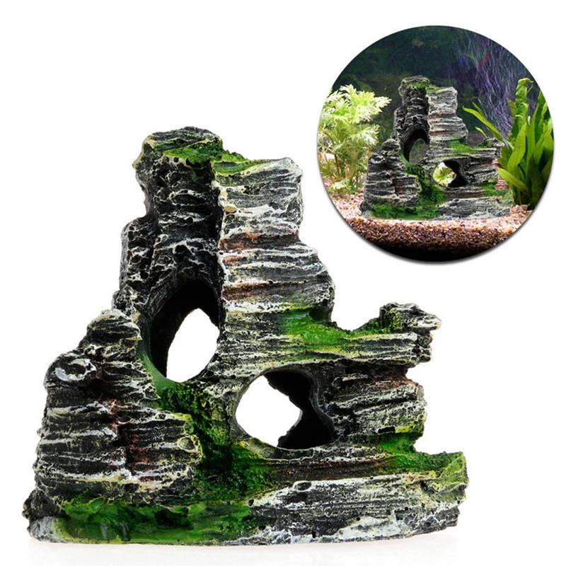 Украшение из песчаника для акв – обзор и цена Aquarium Fish Hide