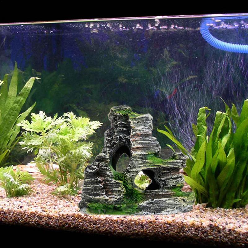 Украшение из песчаника для акв – обзор и цена Aquarium Fish Hide