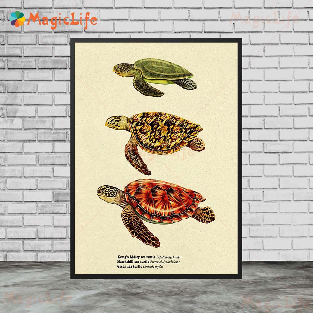Винтажные постеры в виде морск – обзор и цена Fish In Aquarium Picture