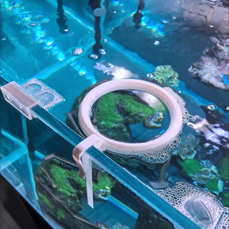 Плавающее кольцо-кормушка прот – обзор и цена Aquarium Fish Feeder