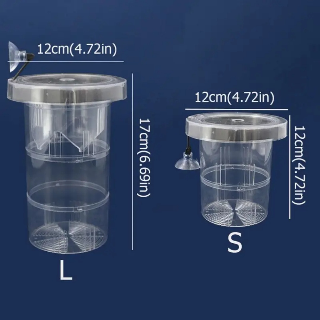 Акриловая плавающая изоляционн – обзор и цена Aquarium Fish Feeder