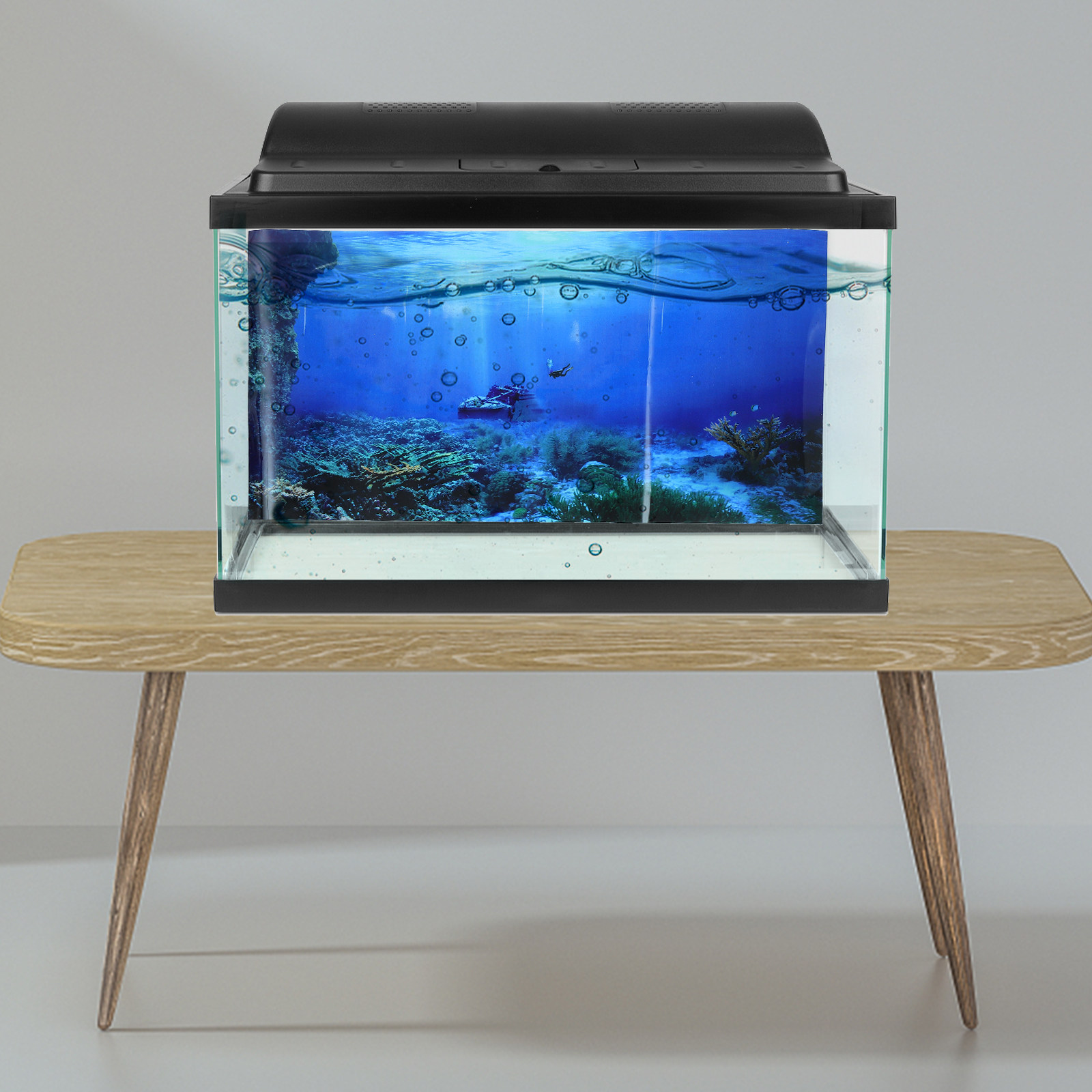 Наклейка-фон для аквариума с и – обзор и цена Fish In Aquarium Picture