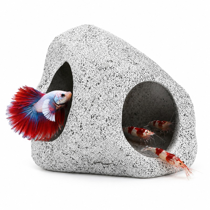 Керамическая декорация-пещера  – обзор и цена Aquarium Fish Hide